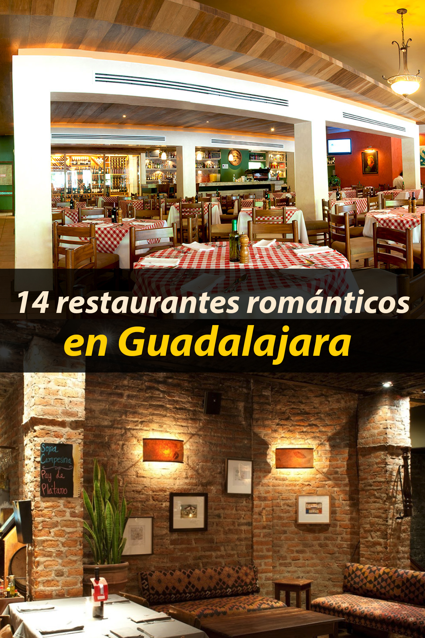 14 restaurantes románticos en Guadalajara