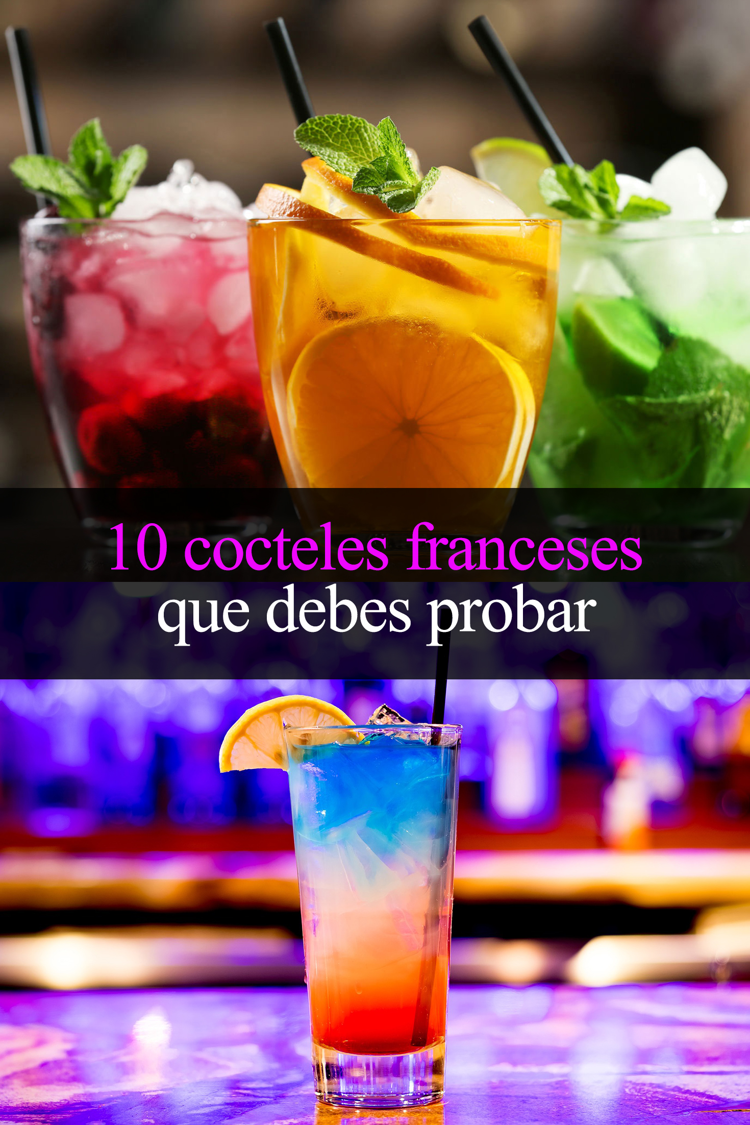 10 cocteles franceses que debes probar