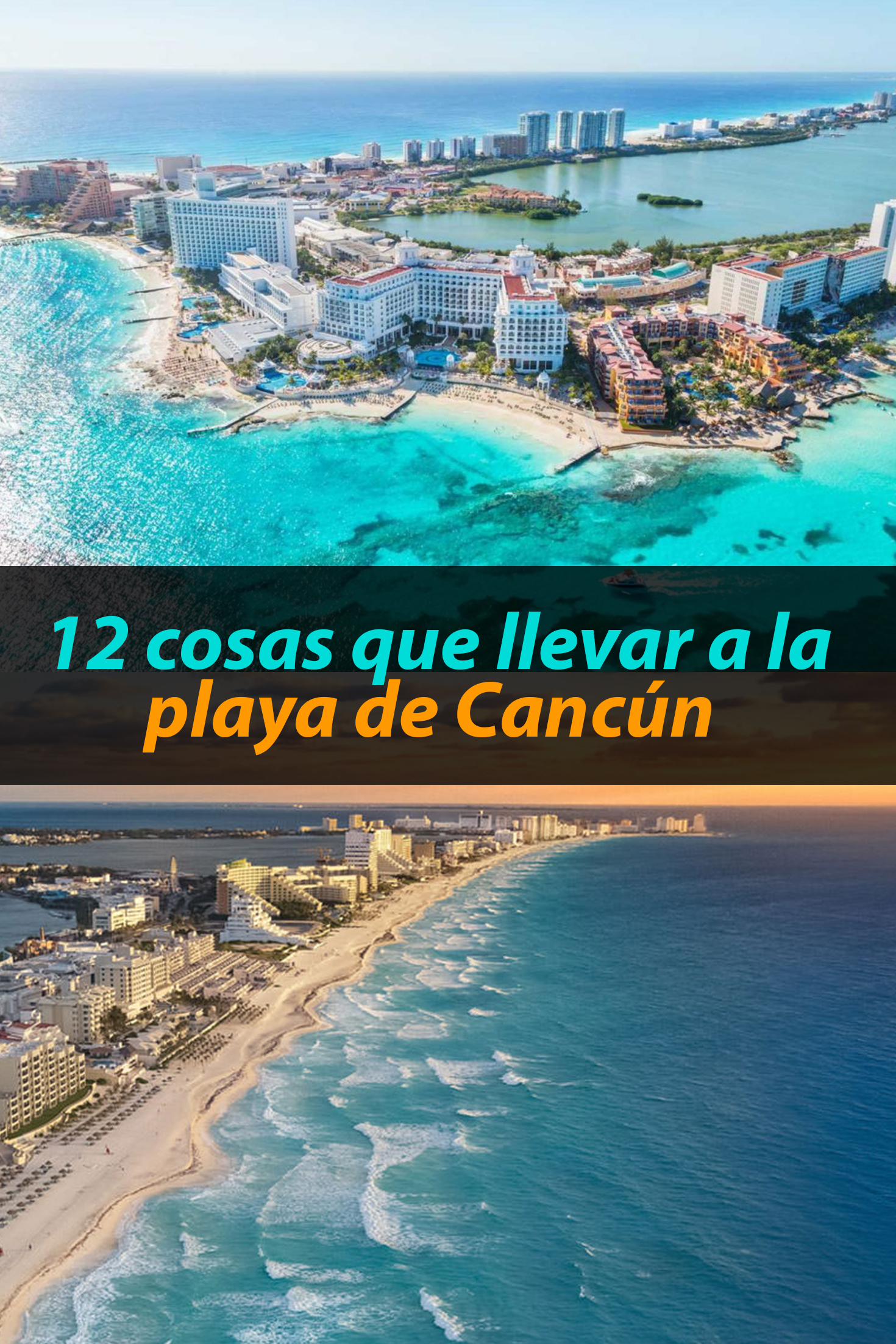 12 cosas que llevar a la playa de Cancún